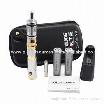 2014 Hottest Selling E-cigarette KTS Kit, Which Retractable, 3.7V Input Voltage